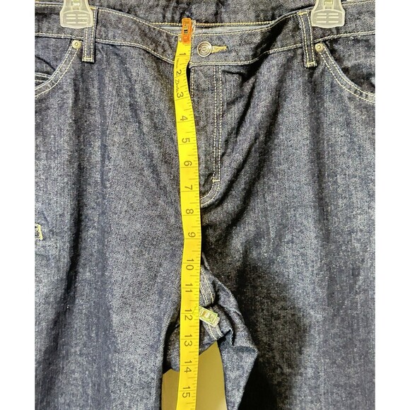 Dickies Womens‎ 18 Regular Denim Blue Jean - Picture 3 of 10